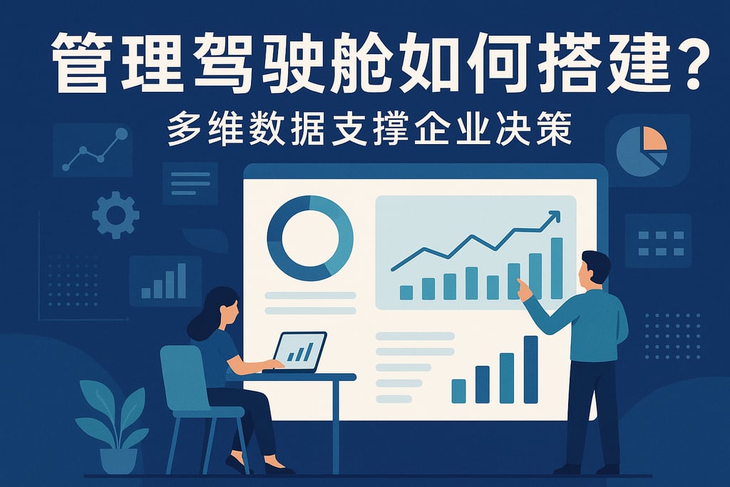 管理驾驶舱如何搭建？多维数据支撑企业决策