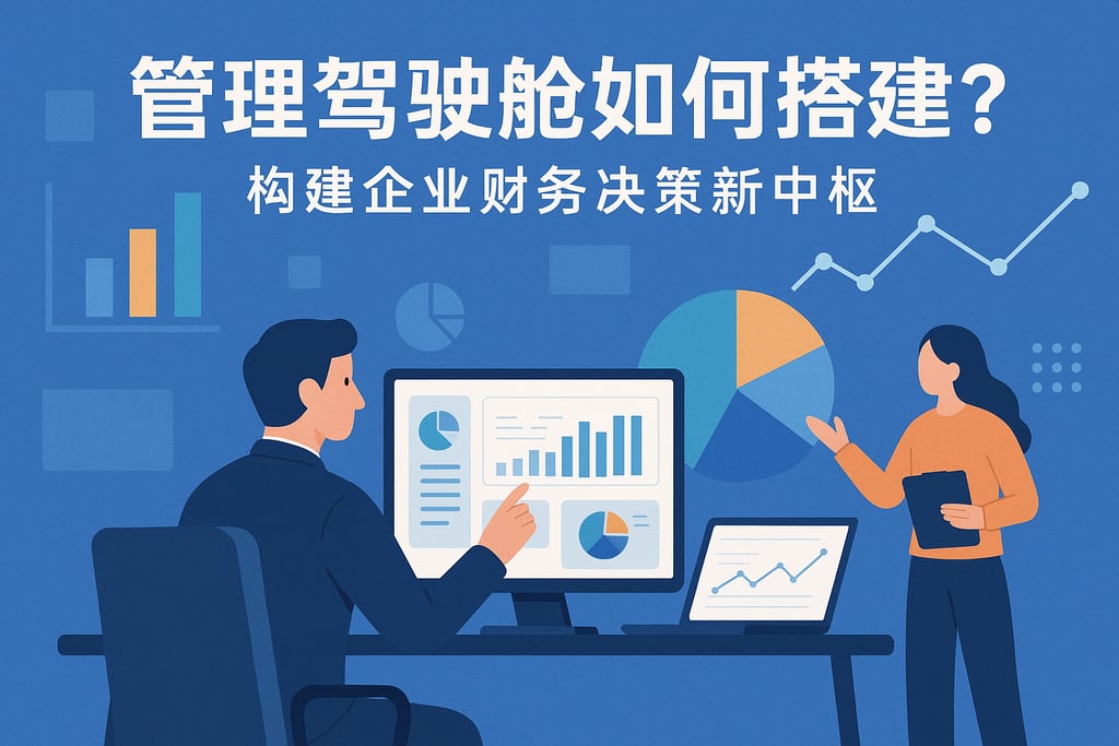 管理驾驶舱如何搭建？构建企业财务决策新中枢