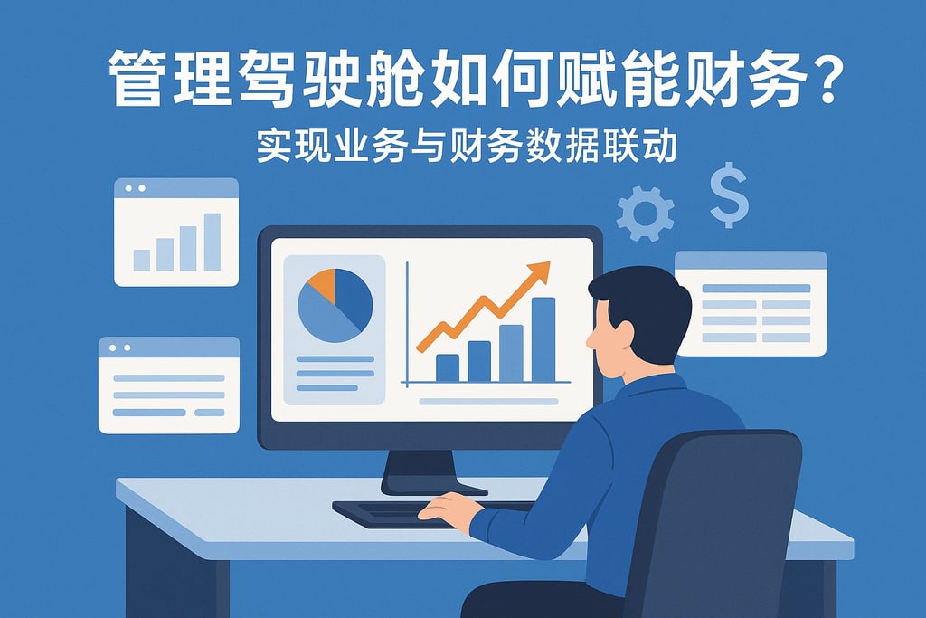 管理驾驶舱如何赋能财务？实现业务与财务数据联动