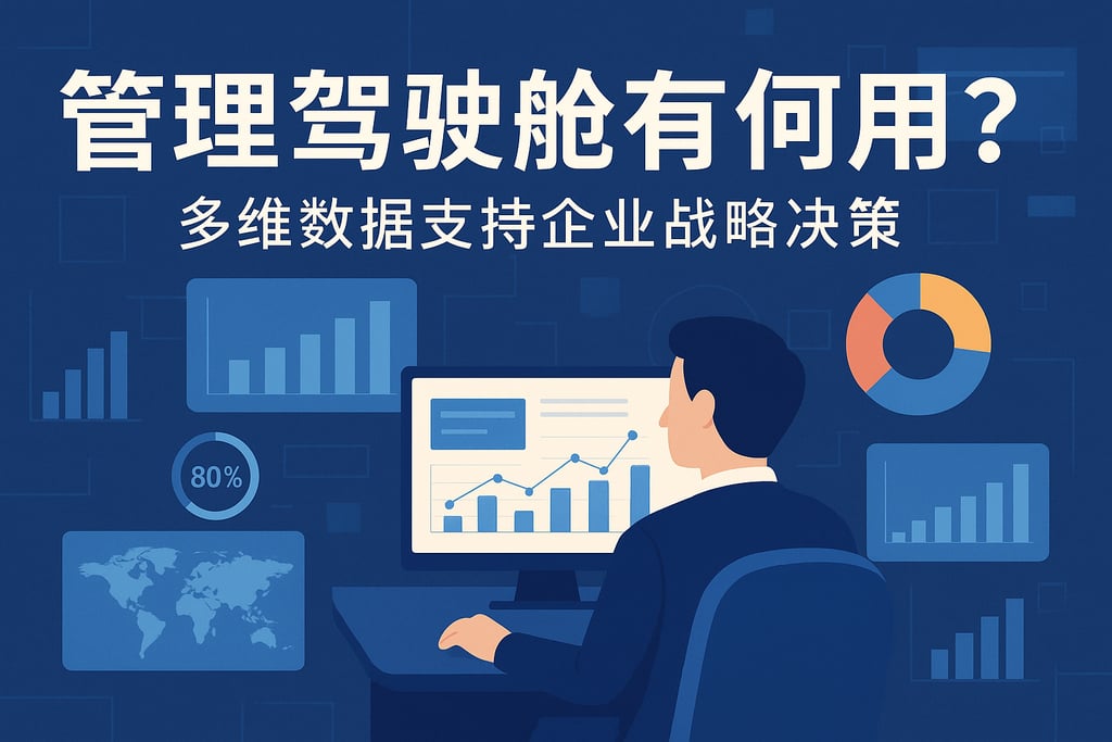 管理驾驶舱有何用？多维数据支持企业战略决策