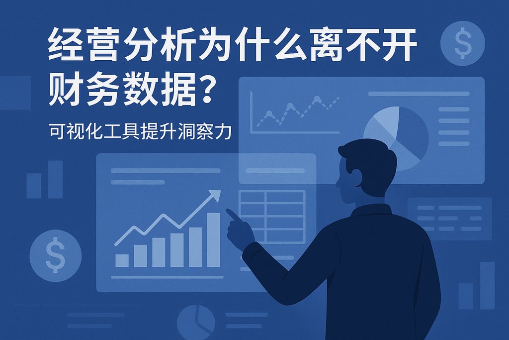 经营分析为什么离不开财务数据？可视化工具提升洞察力
