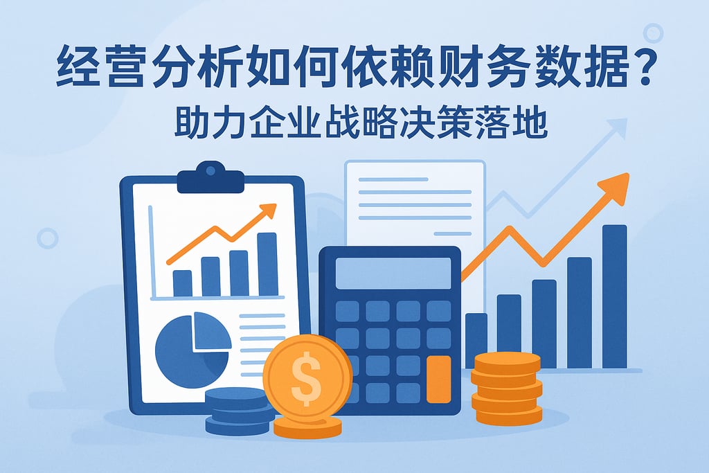 经营分析如何依赖财务数据？助力企业战略决策落地