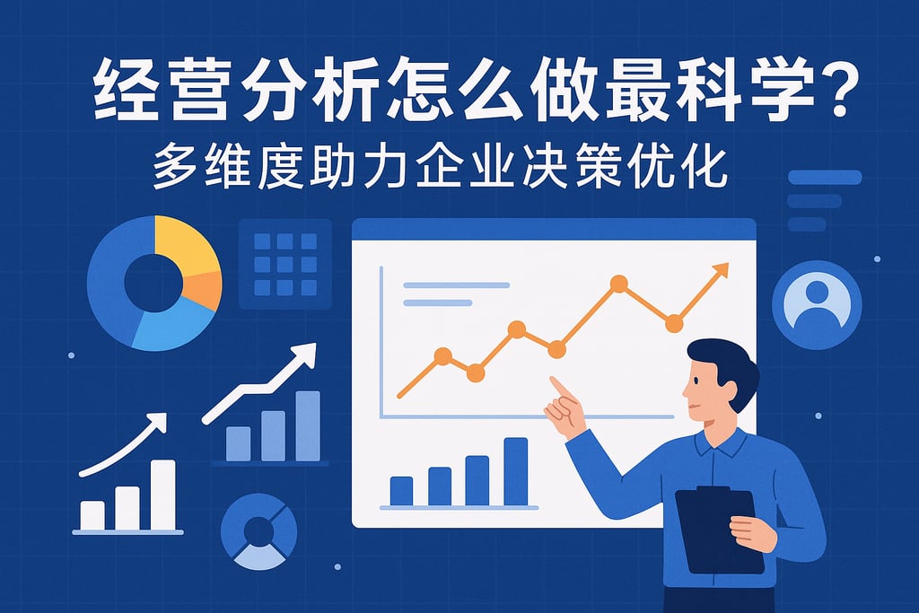 经营分析怎么做最科学？多维度助力企业决策优化