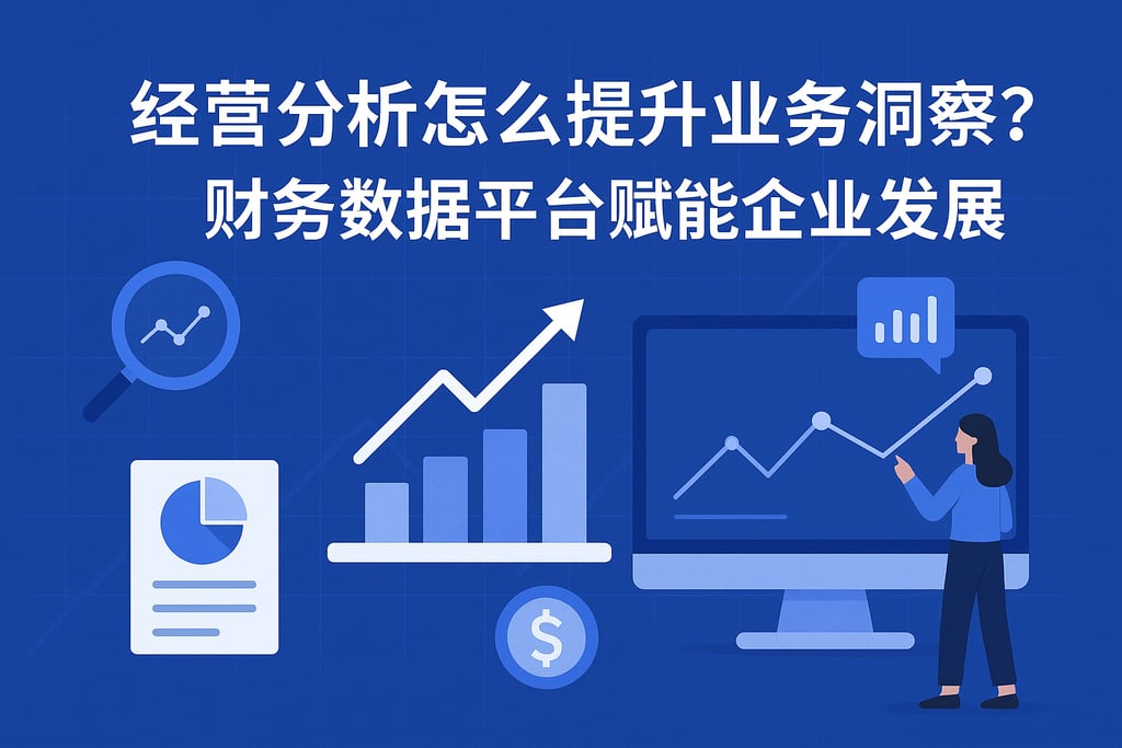 经营分析怎么提升业务洞察？财务数据平台赋能企业发展