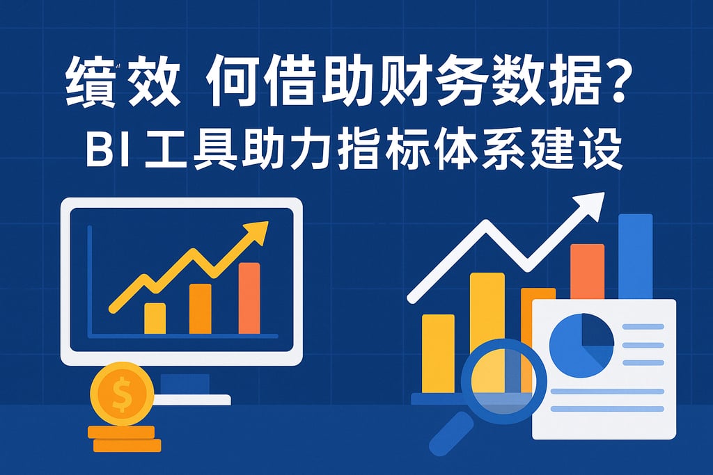 绩效管理如何借助财务数据？BI工具助力指标体系建设