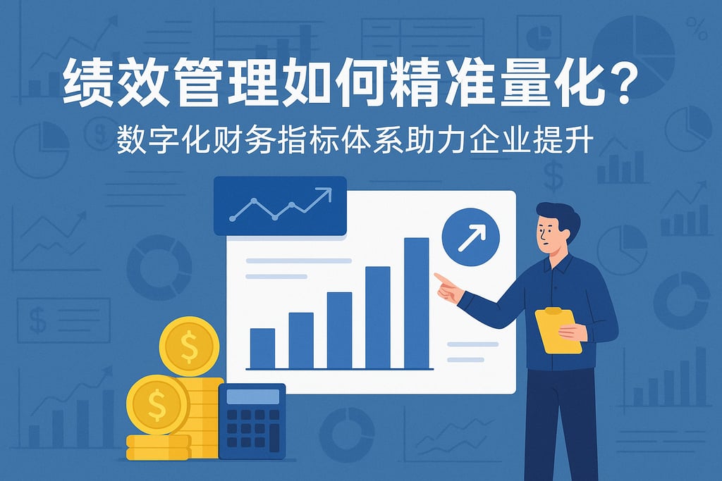 绩效管理如何精准量化？数字化财务指标体系助力企业提升