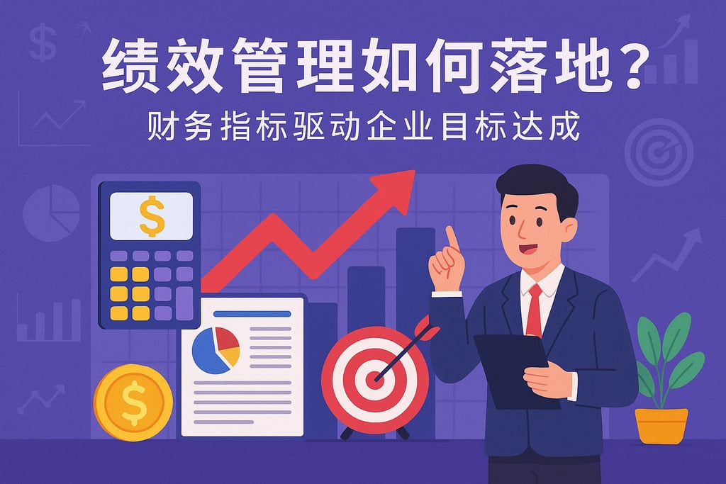 绩效管理如何落地？财务指标驱动企业目标达成