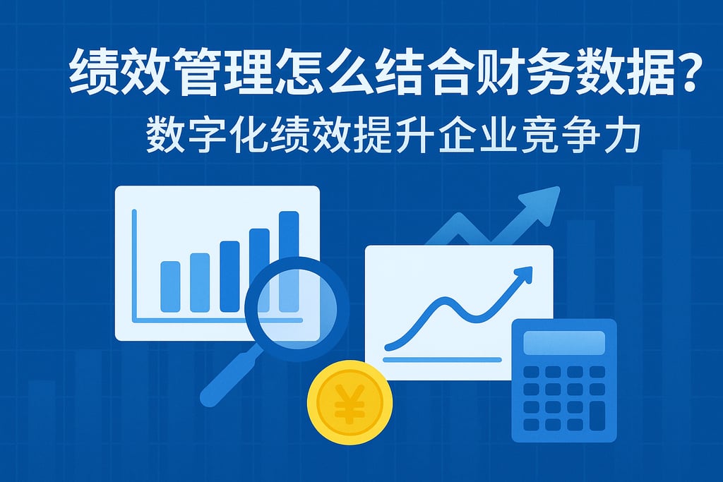 绩效管理怎么结合财务数据？数字化绩效提升企业竞争力