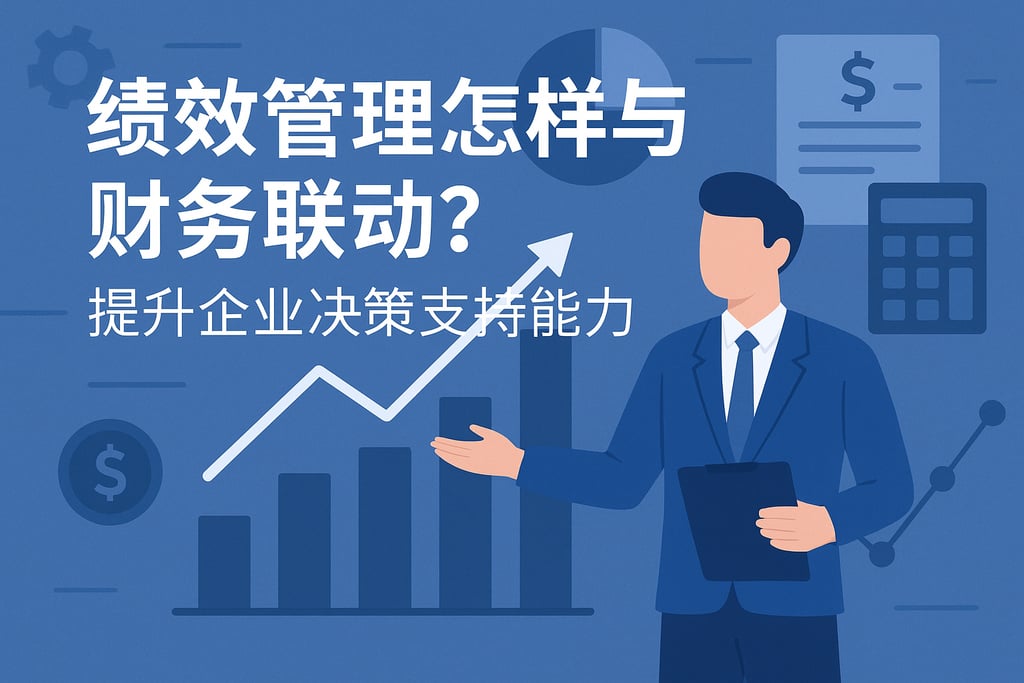 绩效管理怎样与财务联动？提升企业决策支持能力
