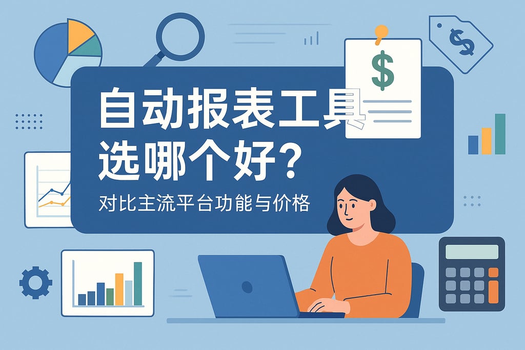 自动报表工具选哪个好？对比主流平台功能与价格