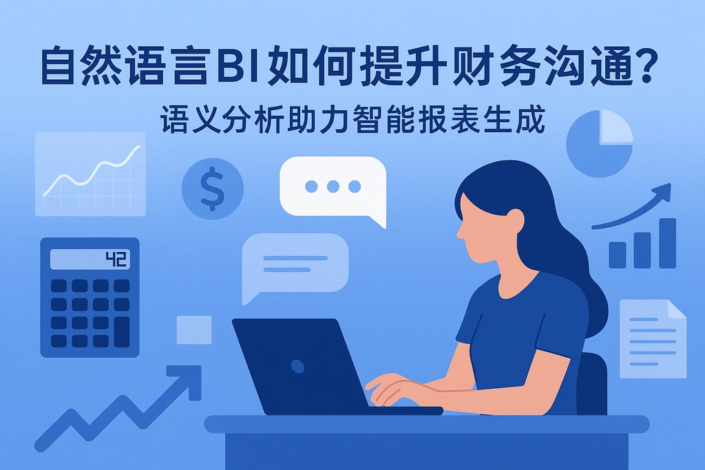 自然语言BI如何提升财务沟通？语义分析助力智能报表生成