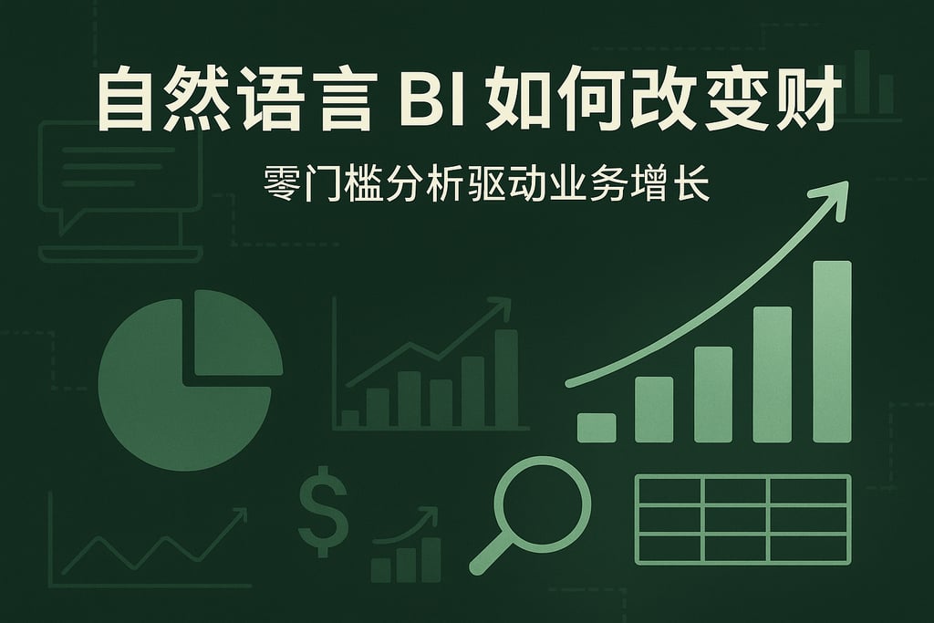 自然语言BI如何改变财务？零门槛分析驱动业务增长