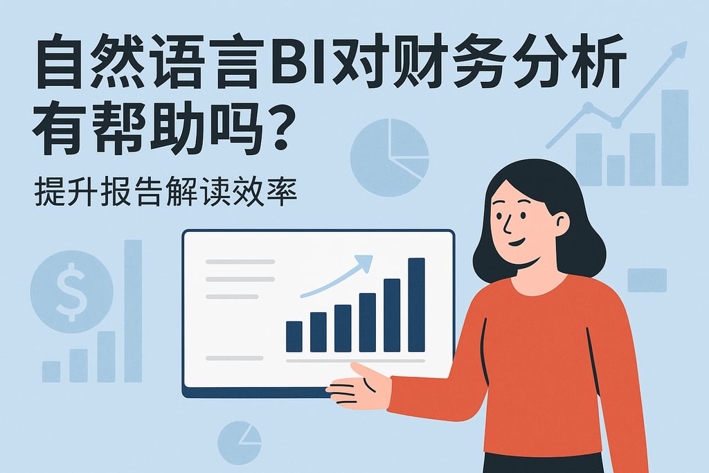 自然语言BI对财务分析有帮助吗？提升报告解读效率
