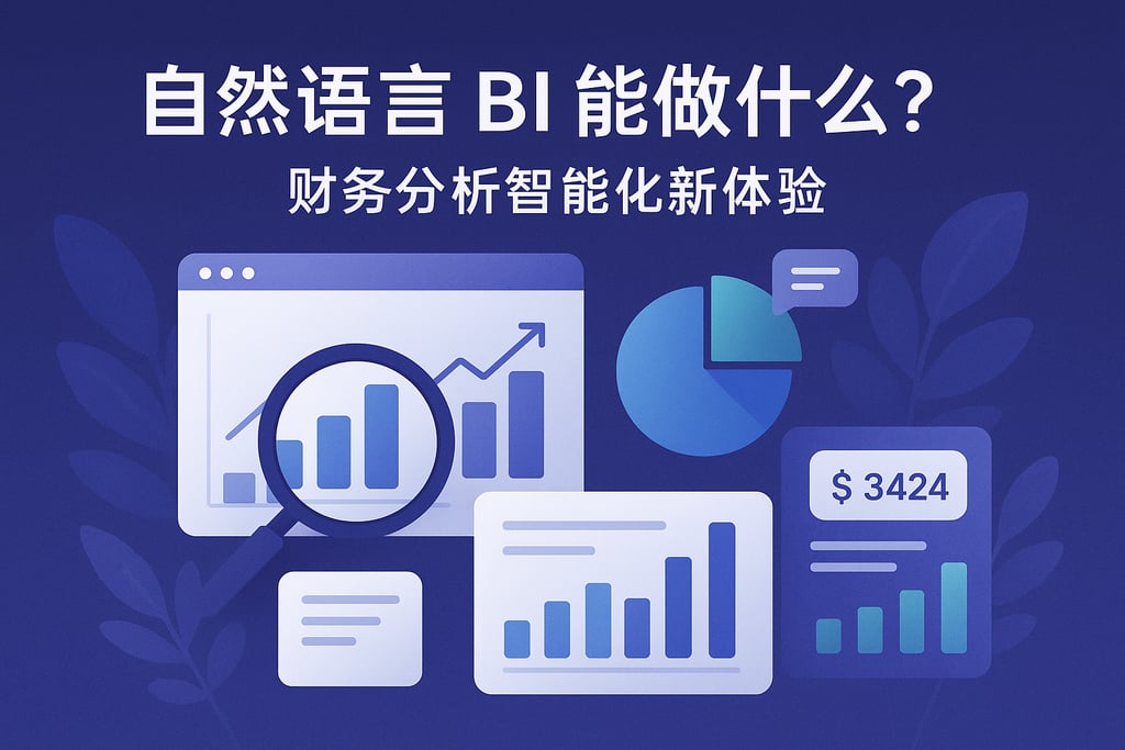 自然语言BI能做什么？财务分析智能化新体验