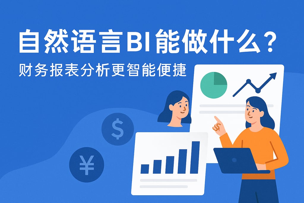 自然语言BI能做什么？财务报表分析更智能便捷