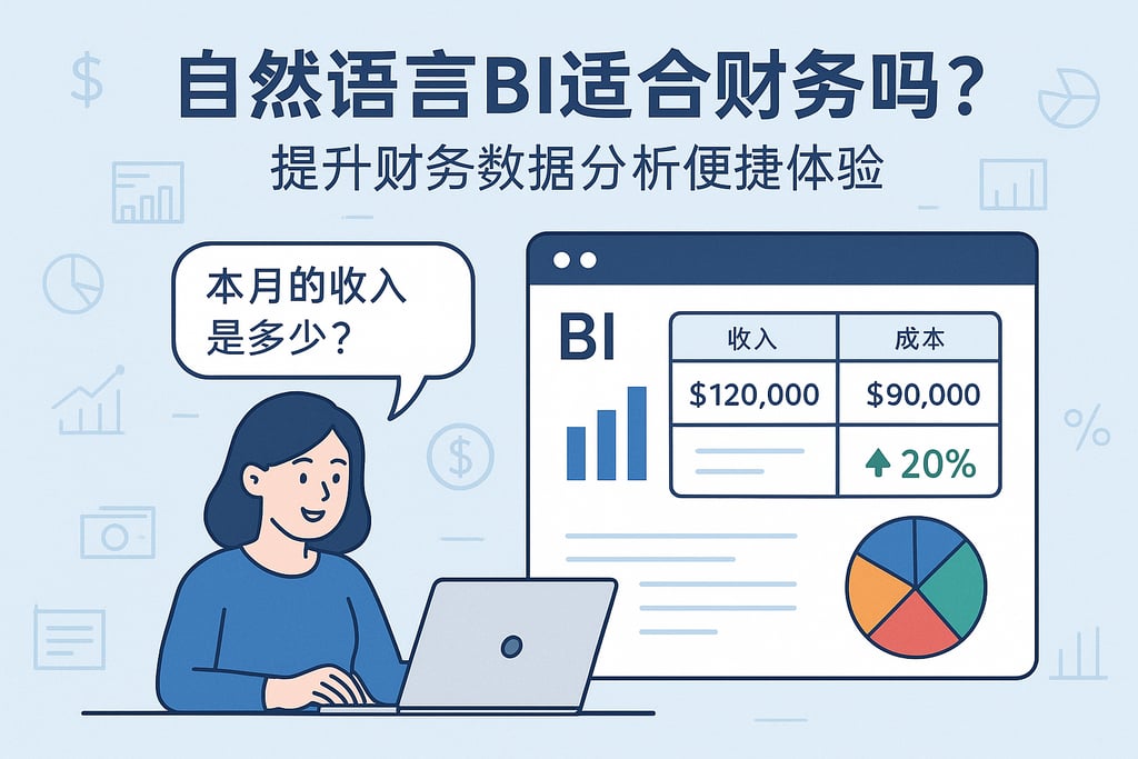 自然语言BI适合财务吗？提升财务数据分析便捷体验