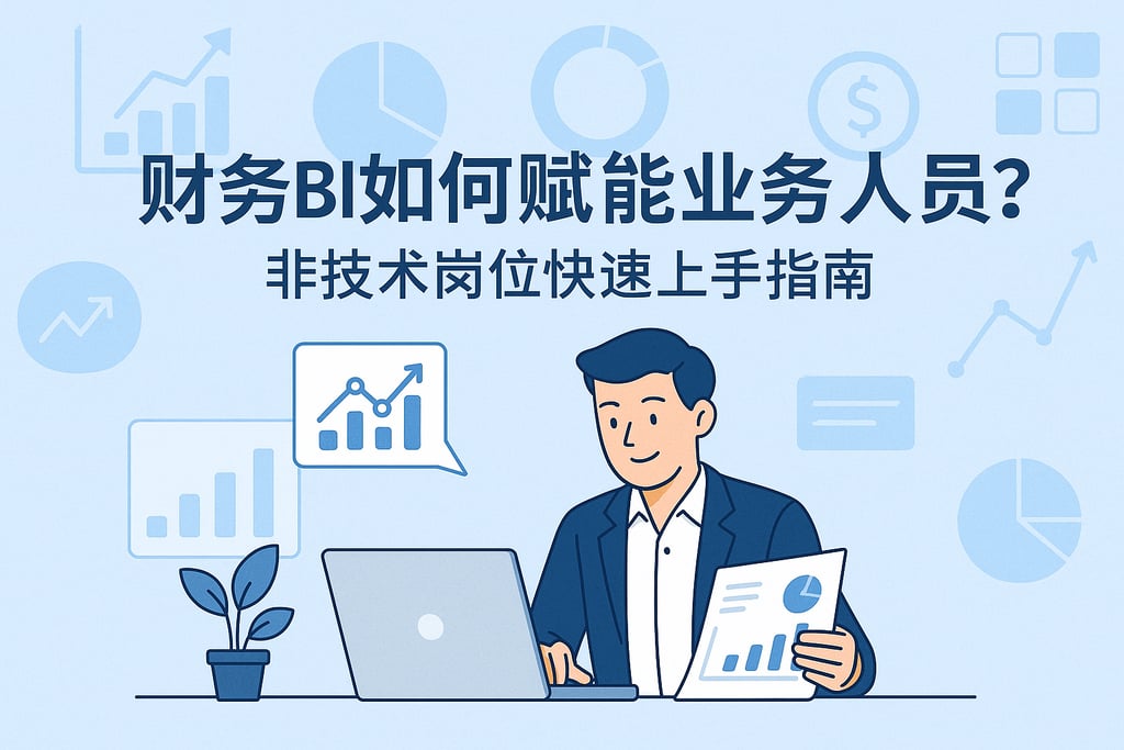 财务BI如何赋能业务人员？非技术岗位快速上手指南