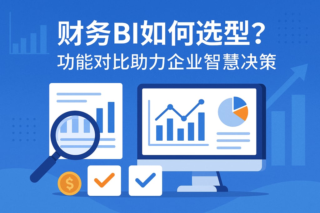 财务BI如何选型？功能对比助力企业智慧决策