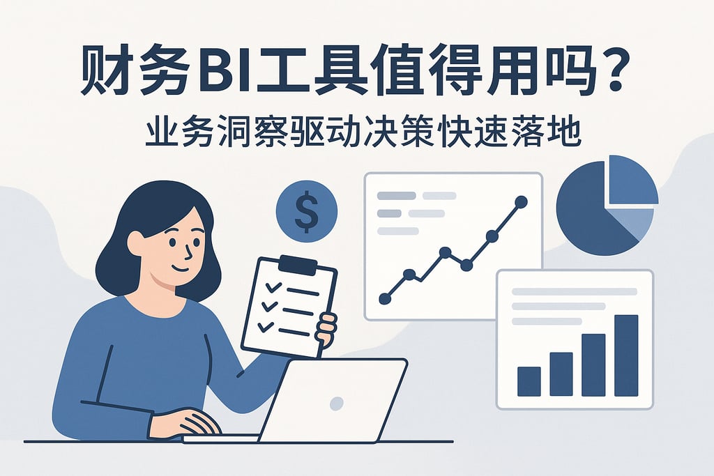 财务BI工具值得用吗？业务洞察驱动决策快速落地