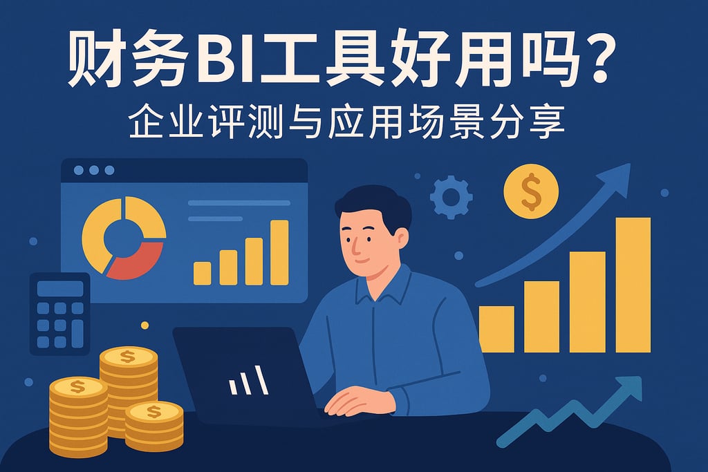 财务BI工具好用吗？企业评测与应用场景分享