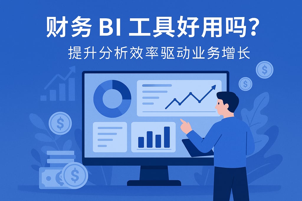 财务BI工具好用吗？提升分析效率驱动业务增长