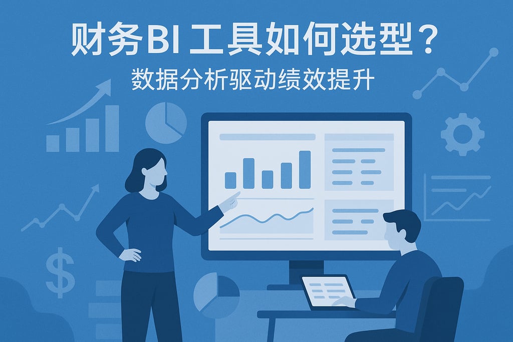财务BI工具如何选型？数据分析驱动绩效提升