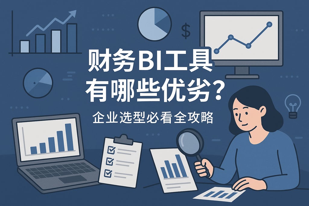 财务BI工具有哪些优劣？企业选型必看全攻略
