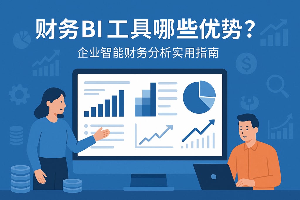 财务BI工具有哪些优势？企业智能财务分析实用指南