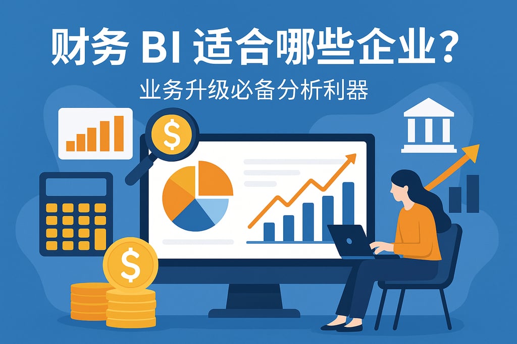 财务BI适合哪些企业？业务升级必备分析利器