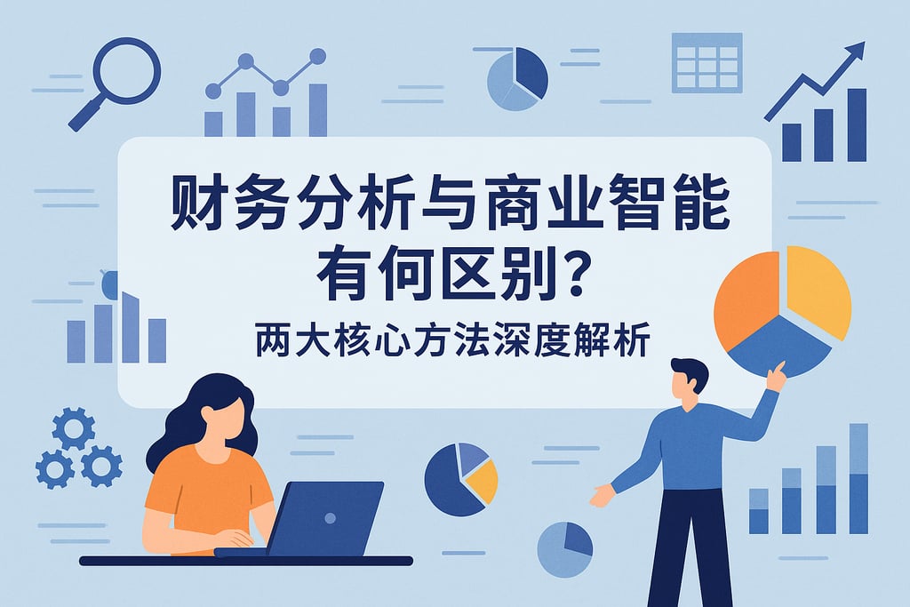 财务分析与商业智能有何区别？两大核心方法深度解析