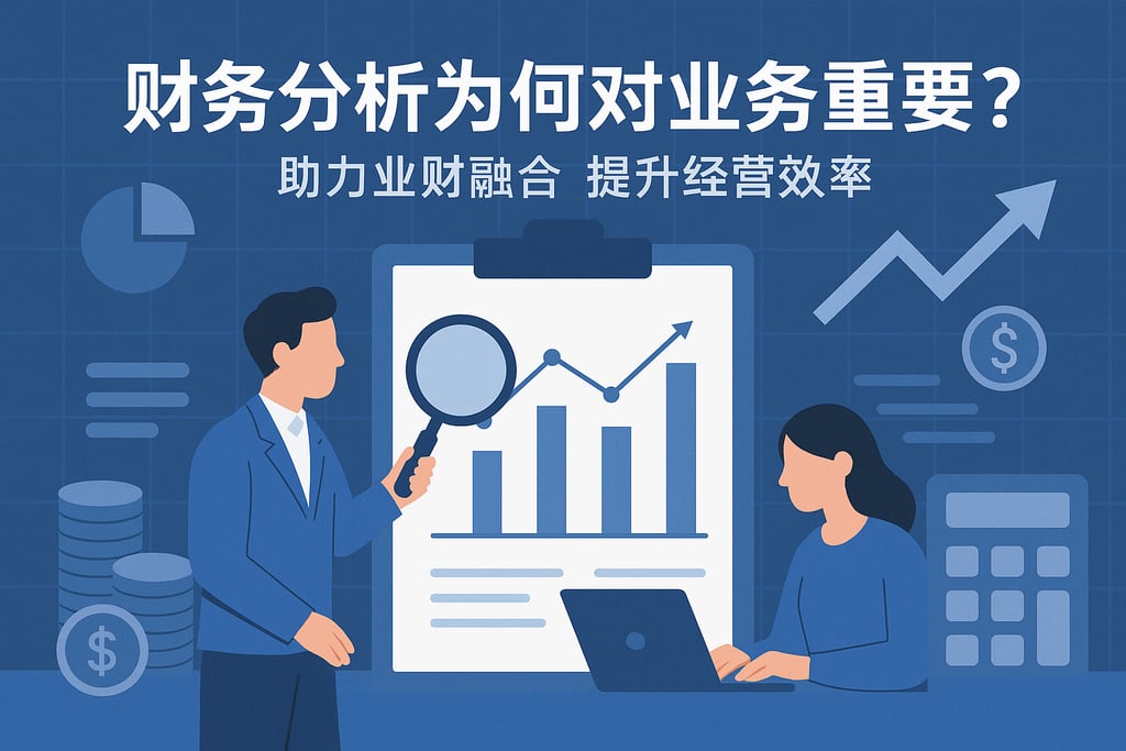 财务分析为何对业务重要？助力业财融合提升经营效率