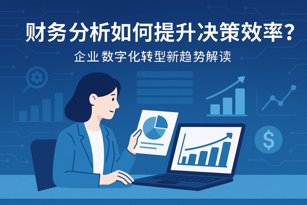 财务分析如何提升决策效率？企业数字化转型新趋势解读