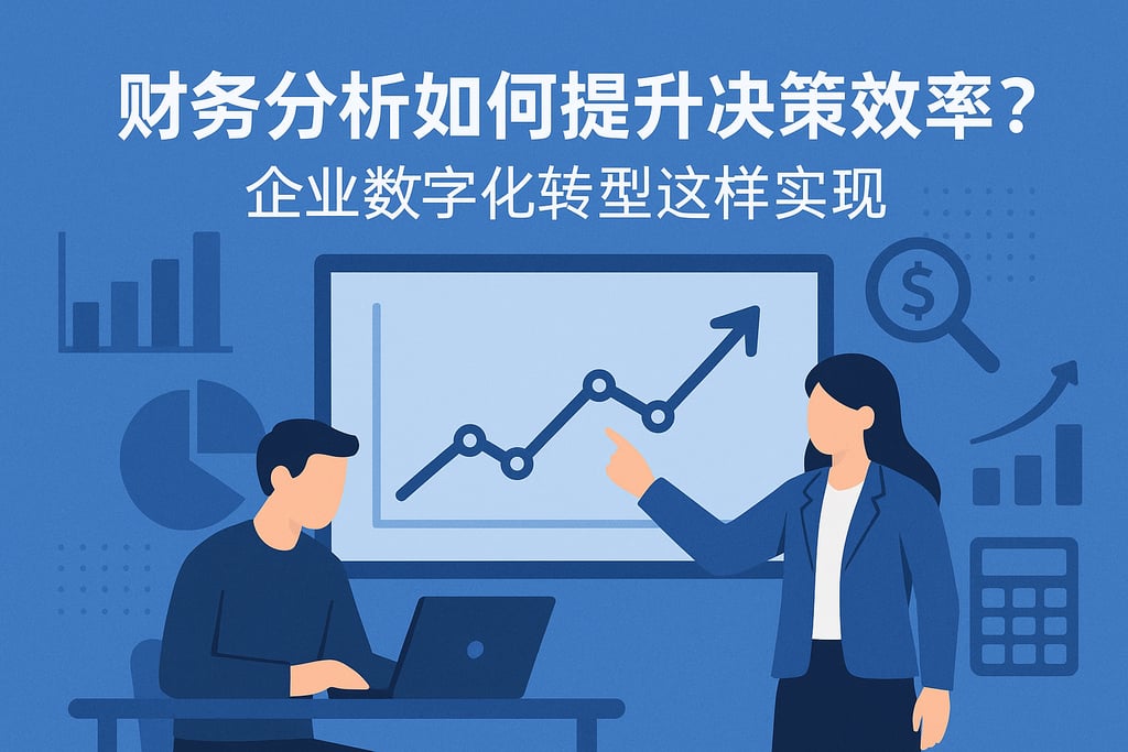财务分析如何提升决策效率？企业数字化转型这样实现