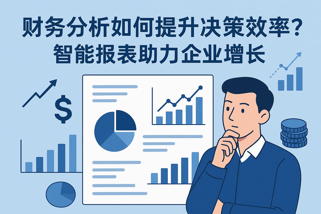 财务分析如何提升决策效率？智能报表助力企业增长