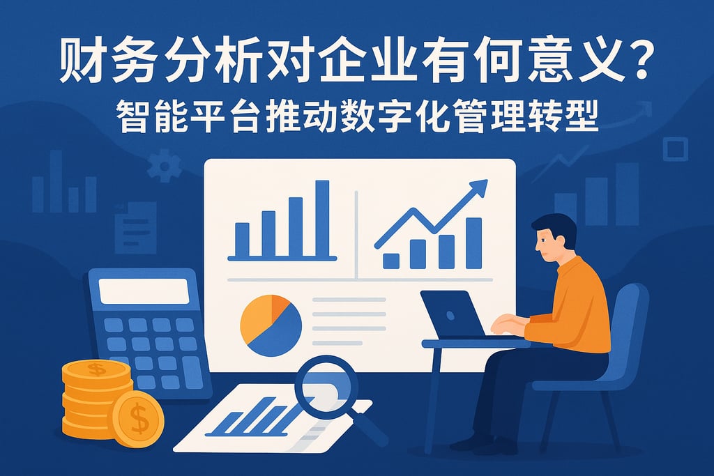 财务分析对企业有何意义？智能平台推动数字化管理转型