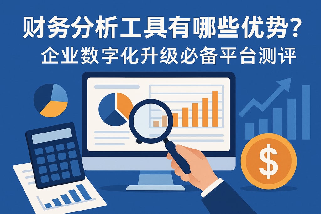 财务分析工具有哪些优势？企业数字化升级必备平台测评