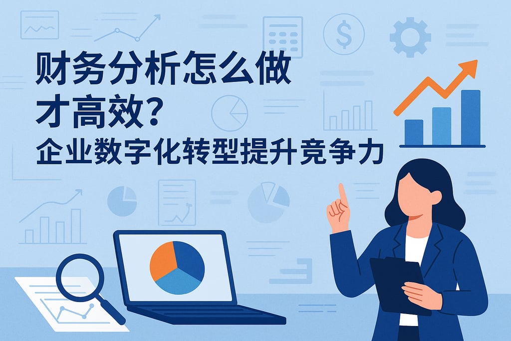财务分析怎么做才高效？企业数字化转型提升竞争力