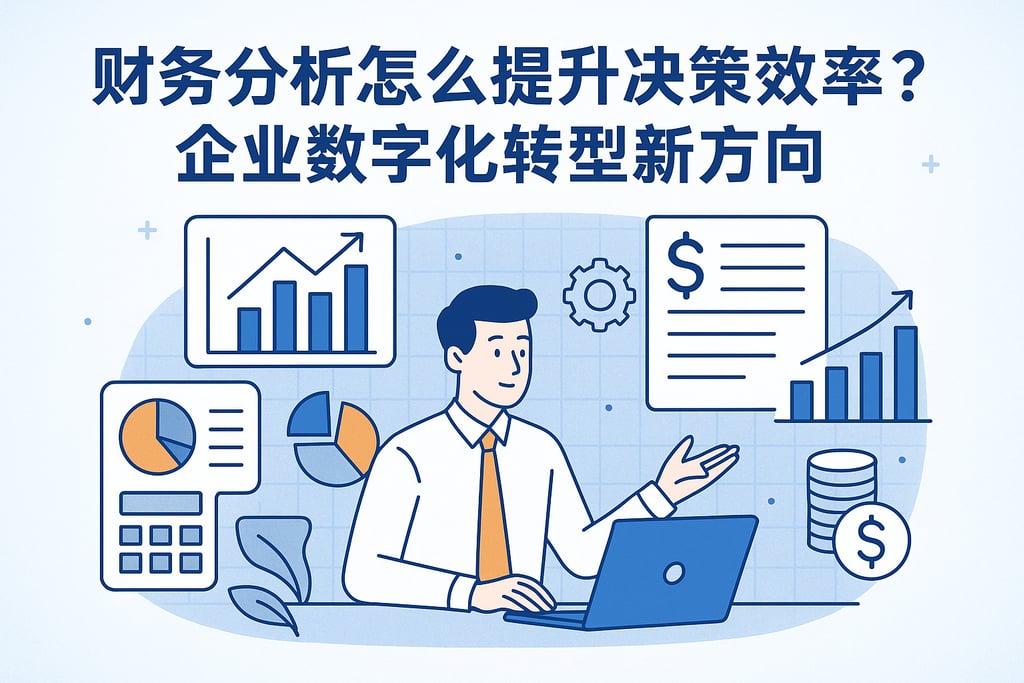 财务分析怎么提升决策效率？企业数字化转型新方向