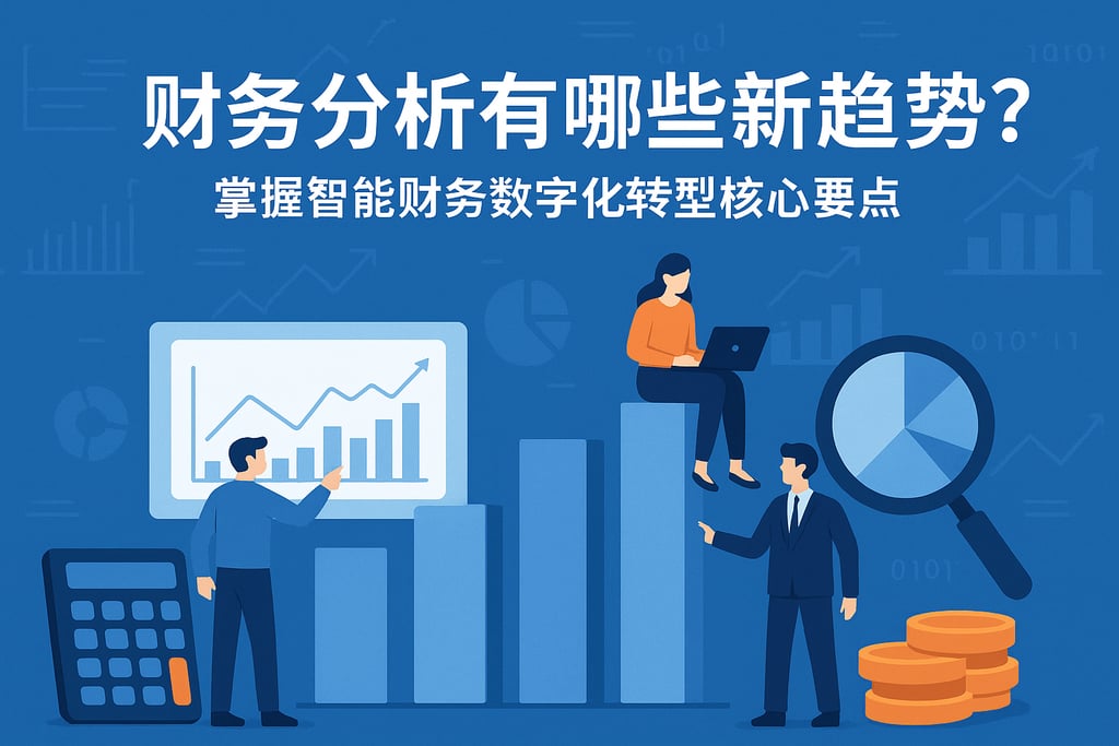 财务分析有哪些新趋势？掌握智能财务数字化转型核心要点