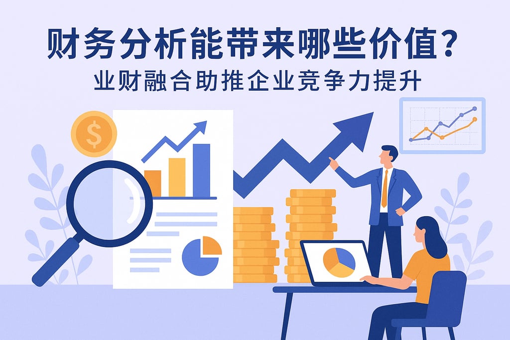 财务分析能带来哪些价值？业财融合助推企业竞争力提升