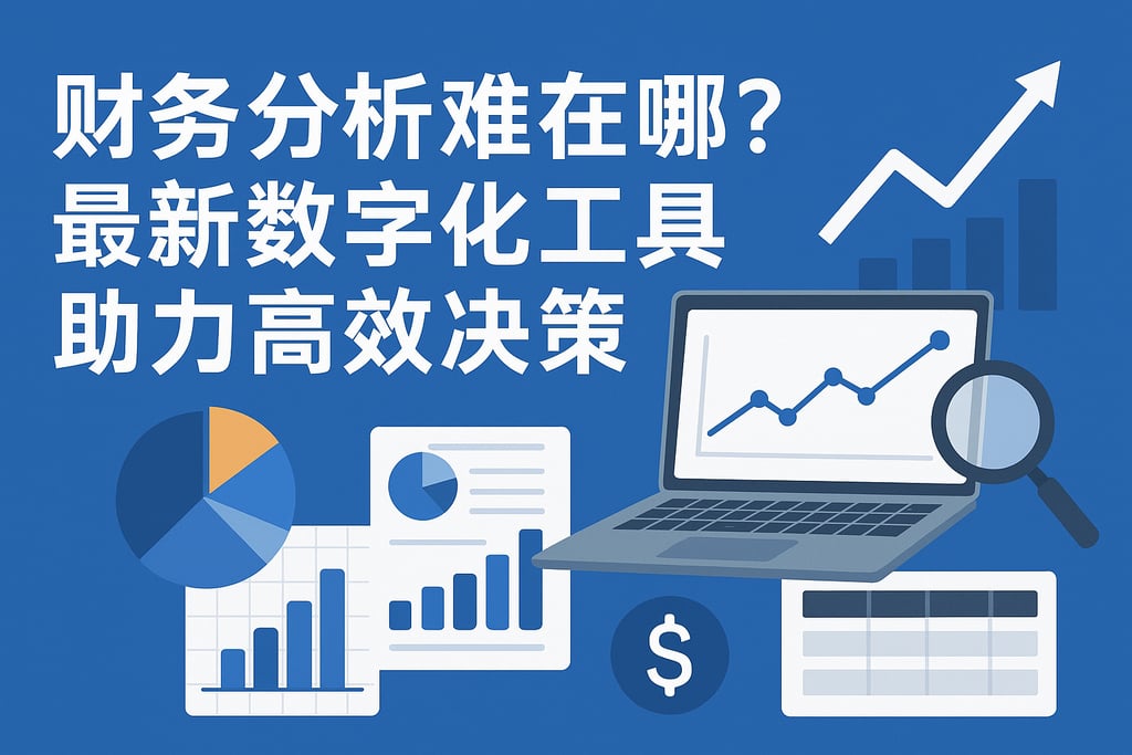 财务分析难在哪？最新数字化工具助力高效决策