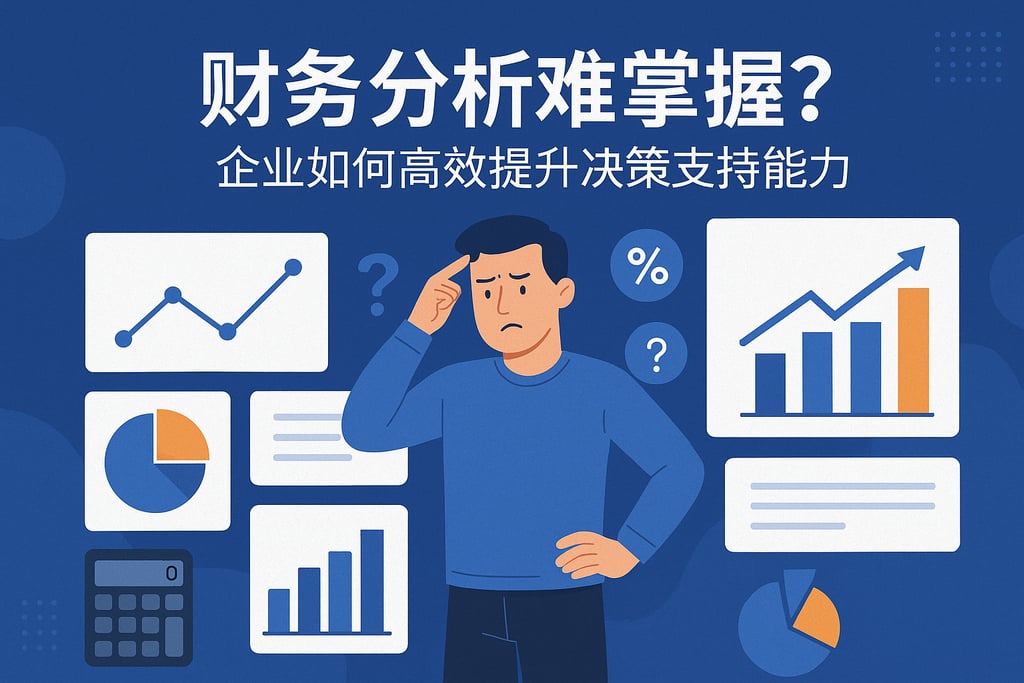 财务分析难掌握吗？企业如何高效提升决策支持能力