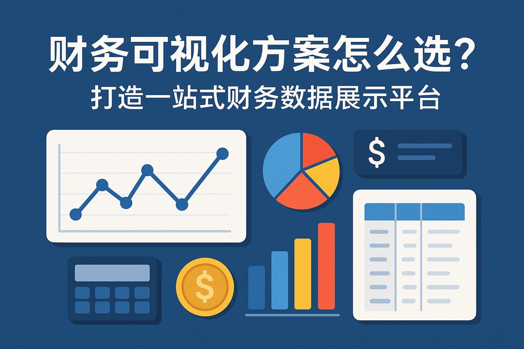财务可视化方案怎么选？打造一站式财务数据展示平台