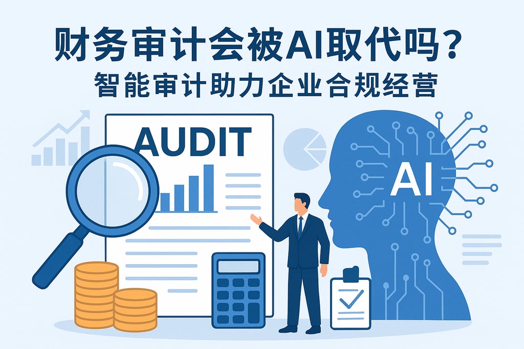 财务审计会被AI取代吗？智能审计助力企业合规经营