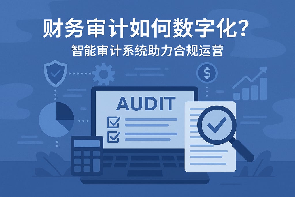 财务审计如何数字化？智能审计系统助力合规运营