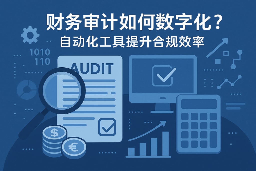 财务审计如何数字化？自动化工具提升合规效率