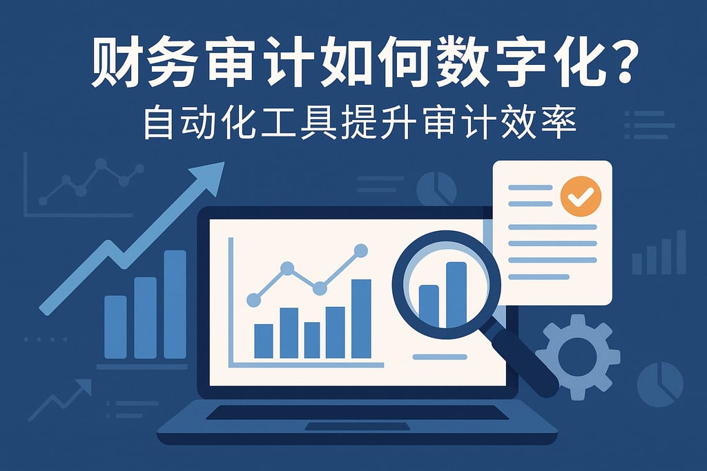财务审计如何数字化？自动化工具提升审计效率