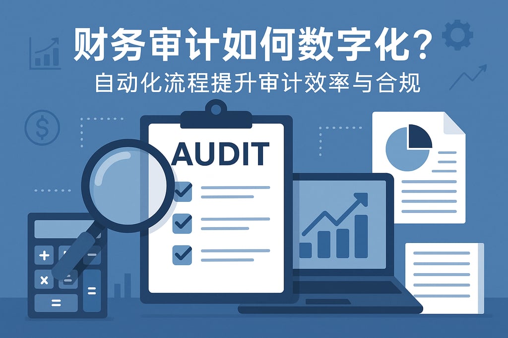 财务审计如何数字化？自动化流程提升审计效率与合规