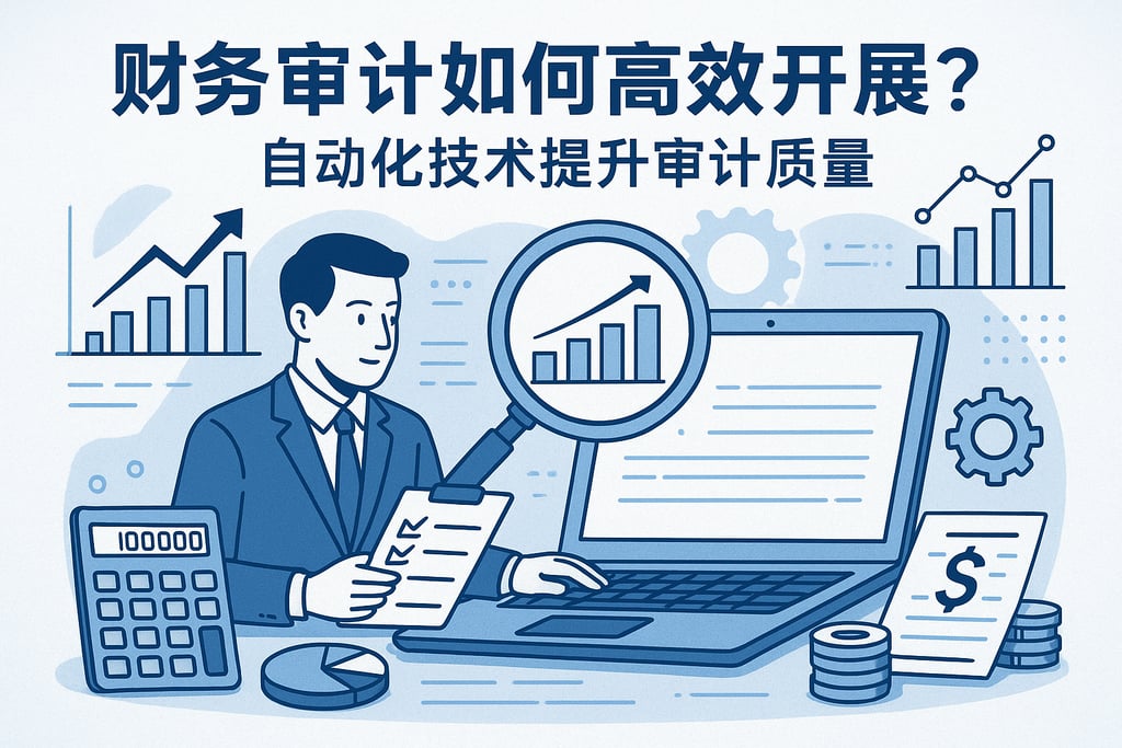 财务审计如何高效开展？自动化技术提升审计质量