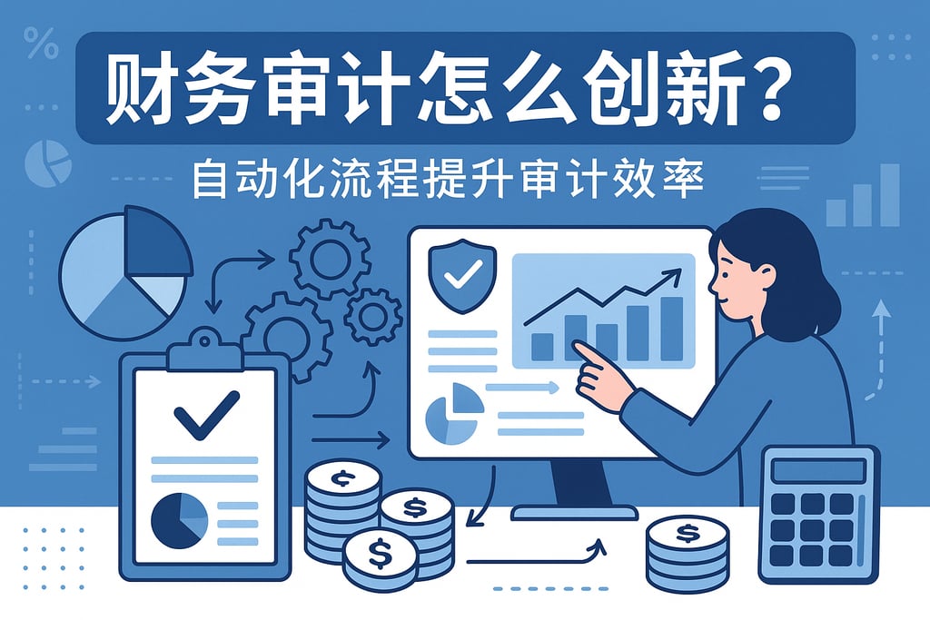 财务审计怎么创新？自动化流程提升审计效率
